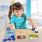 116 Pcs Short Vowel Letters Sorting Spelling Reading Learning Toy Set with Double-Sided Flash Cards